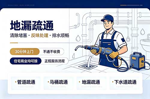 临沂地漏疏通